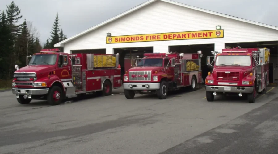 Fire Destroys Simonds Home