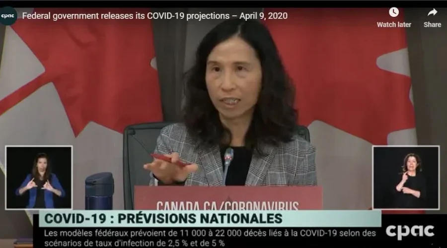 Stark Numbers For Canada’s COVID-19 Projections