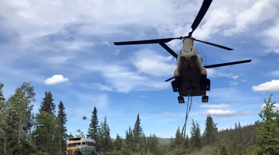 Into The Wild Bus No Longer In Alaskan Wildnerness