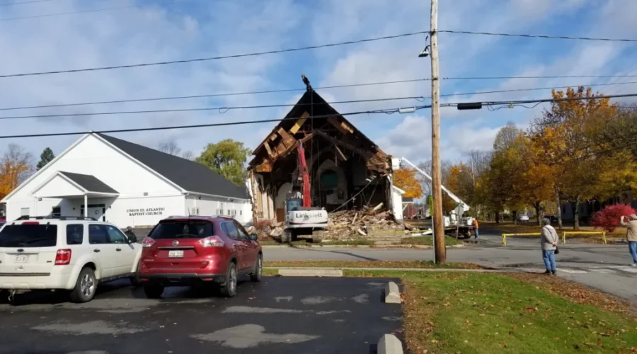 The Union Street Baptist Church demolished in St. Stephen