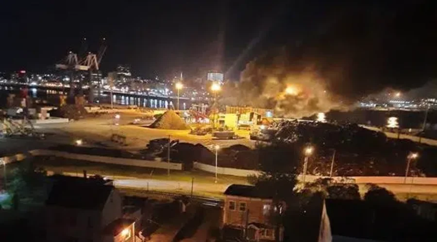 AIM Issues Statement On Port Fire
