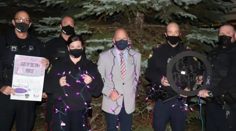 Purple Lights To Help Hestia House Find A New Home