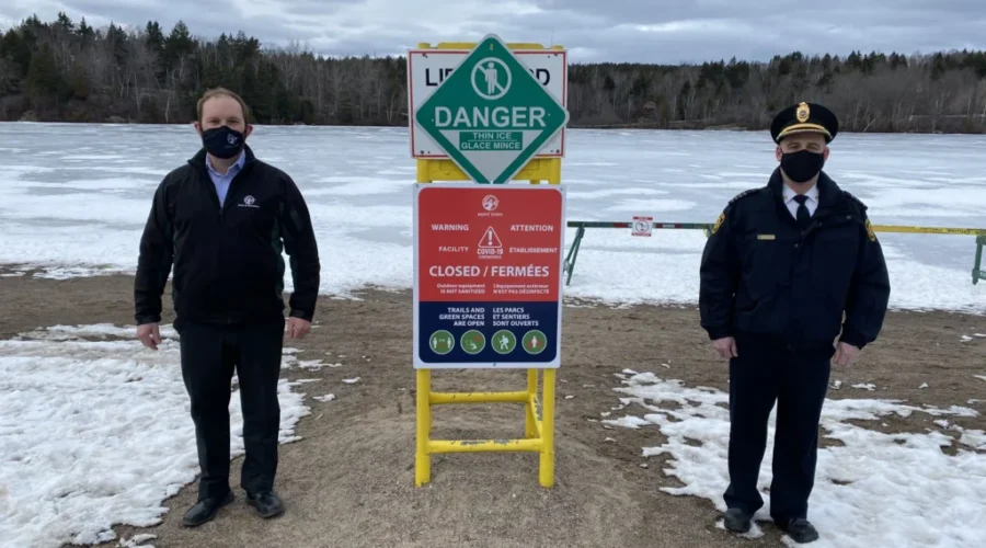 Lily Lake Ice Still Too Thin For Skating: City