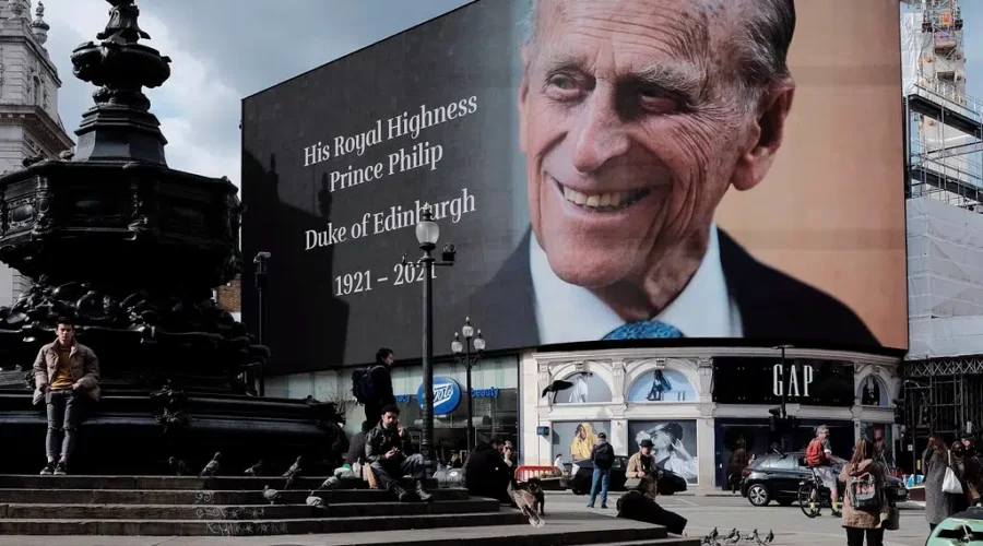 Tribute Paid To Prince Philip Prior To Funeral On Saturday