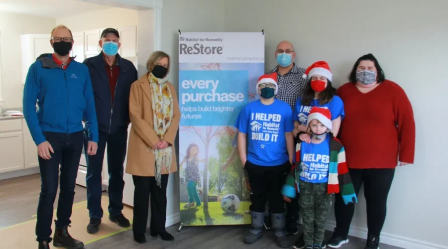 Saint John Family Gets A House For Christmas