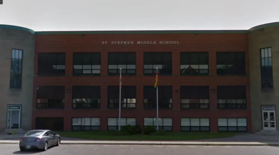 Water Damage At St. Stephen Middle School