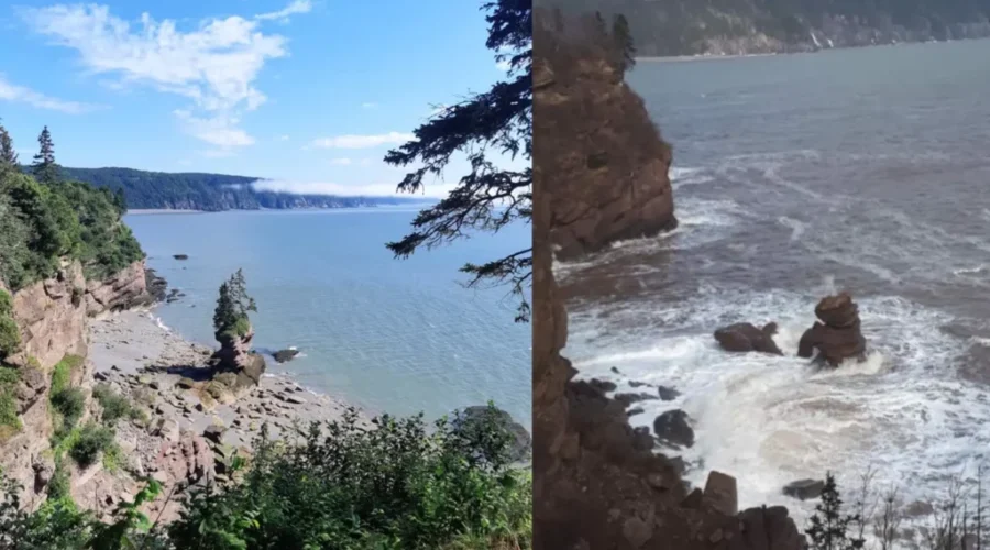Fundy Trail Parkway’s Flowerpot Rock Falls