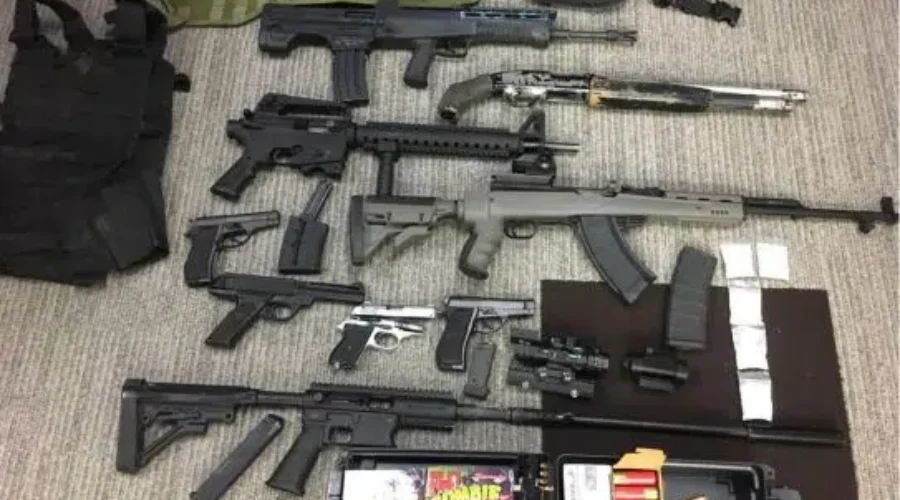 Four Arrests, Weapons Seized In Public Landing