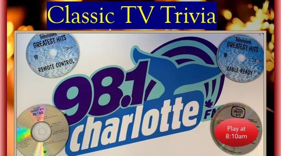 Glen Craig plays Classic TV Theme Trivia on Charlotte FM