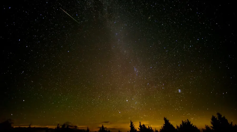 Enjoying The Perseids Meteor Shower