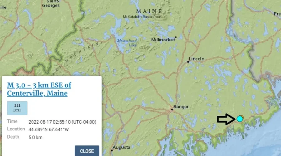 3.0 Magnitude Quake Rocks Southeast Maine