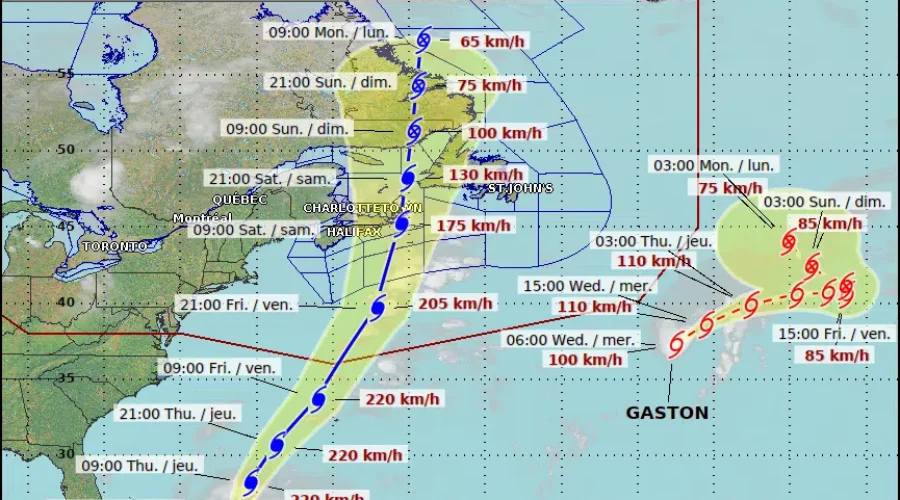 UPDATED: Two Systems Will Hit N.B. With Rain, Wind, Storm Surge