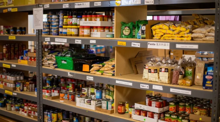 Food Banks Under High Demand Due To Inflation