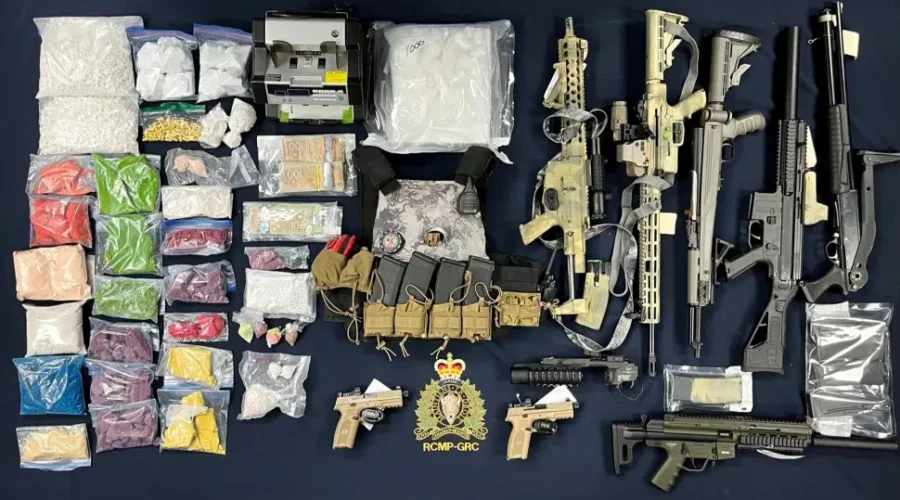 Mounties Dismantle Drug Production Site