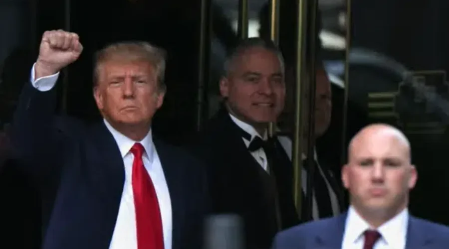 Former US President Trump arraigned