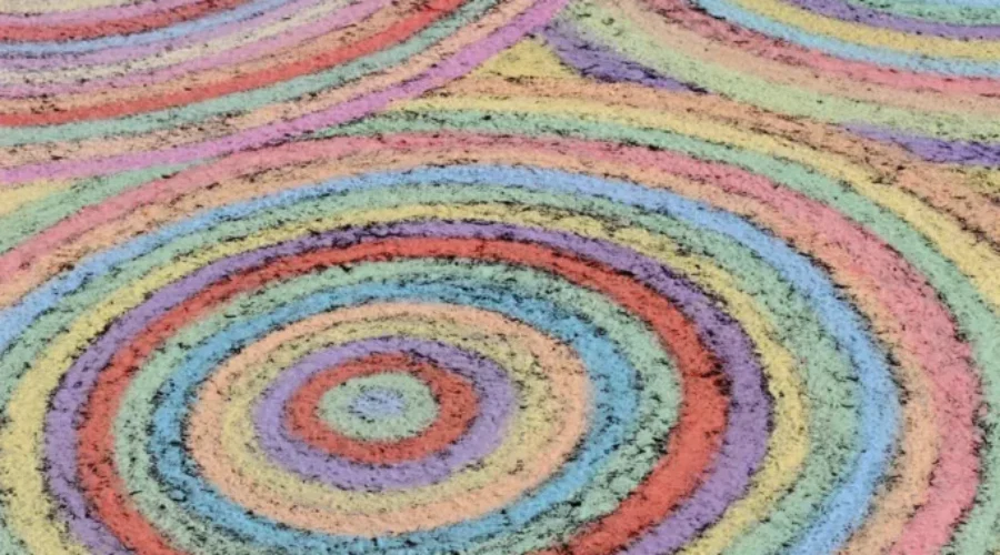 Thousands view chalk artwork as part of first ever Festival