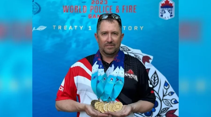 N.B. officer wins 7 medals at World Police and Fire Games