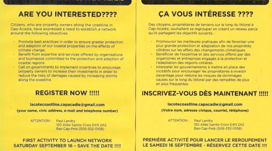 Network to be formed for residents facing erosion on shorelines