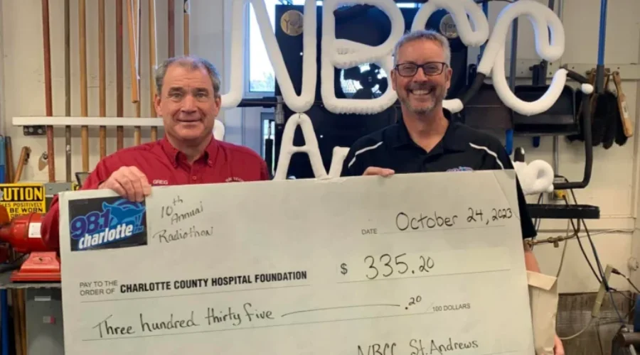 NBCC donates to Radiothon outcome