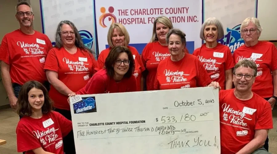 Radiothon raises record $533K for Charlotte County Hospital