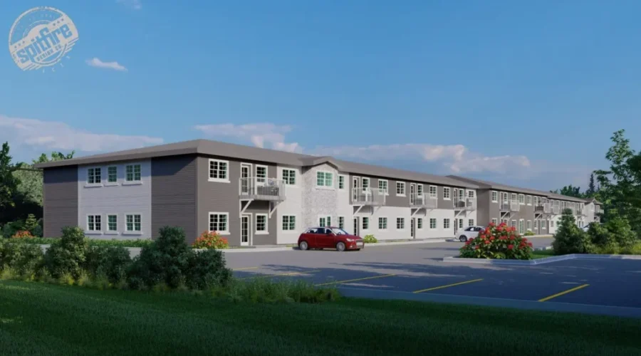 Work begins on 42-unit building in Saint Andrews