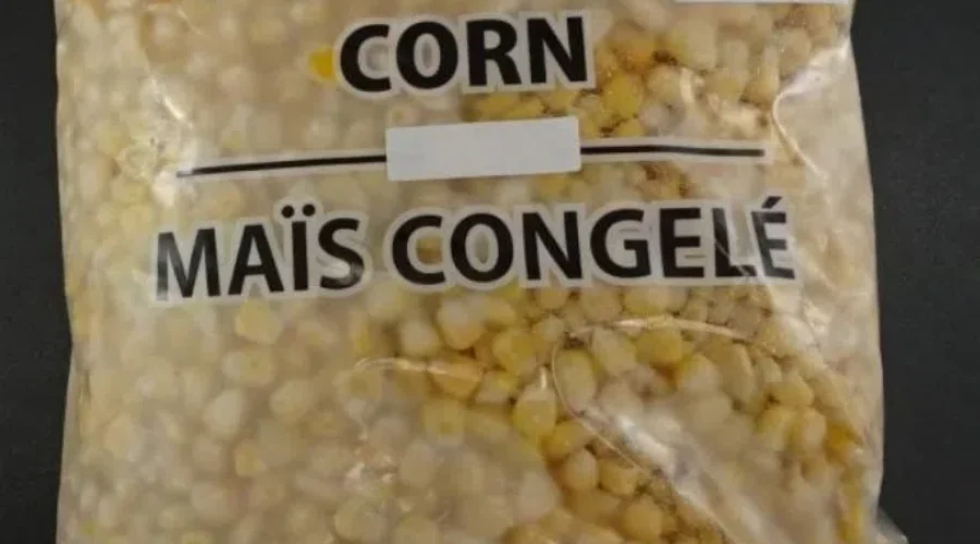 Frozen corn recalled over salmonella