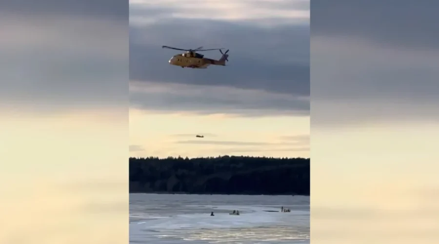 UPDATE: Man dies after going through ice on ATV