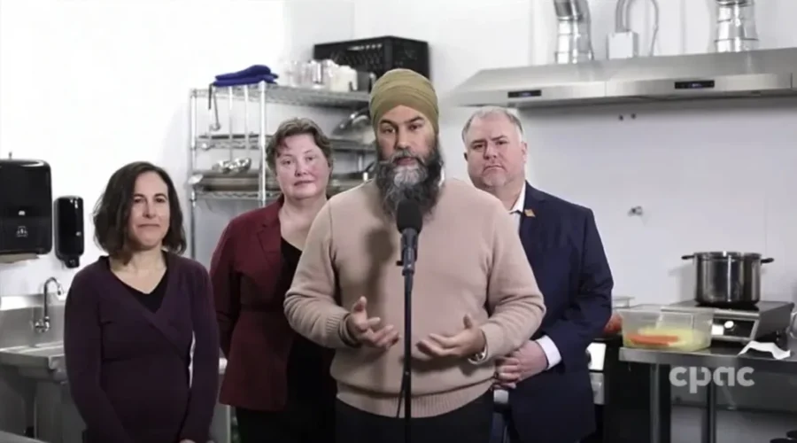 NDP leader pushing for national school food program