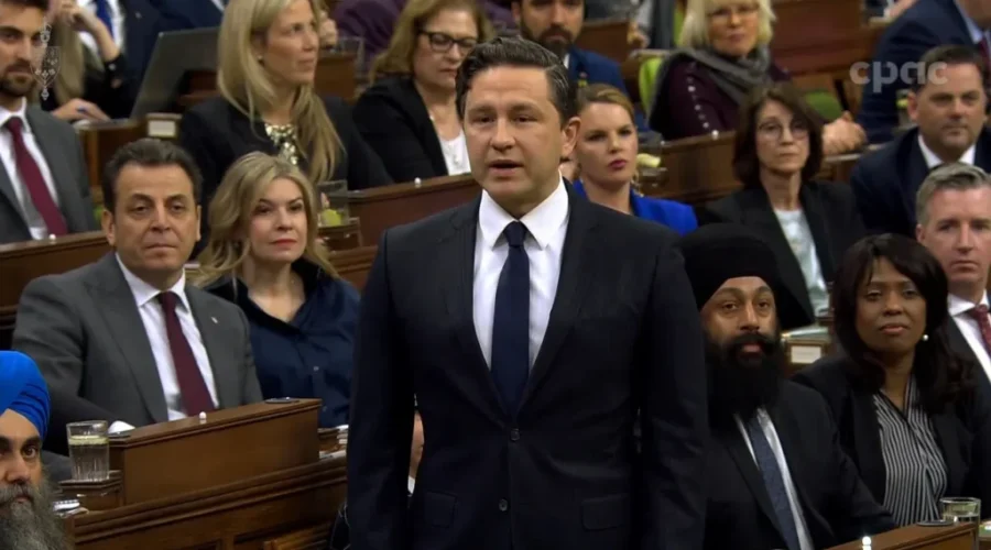Conservative leader reprimanded for calling Trudeau a ‘wacko’