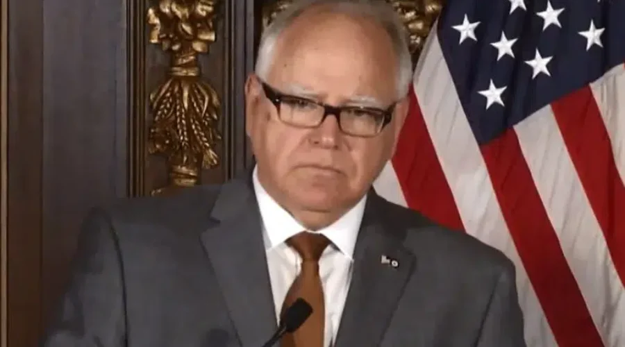 Walz selected as Democrat vice-presidential running-mate