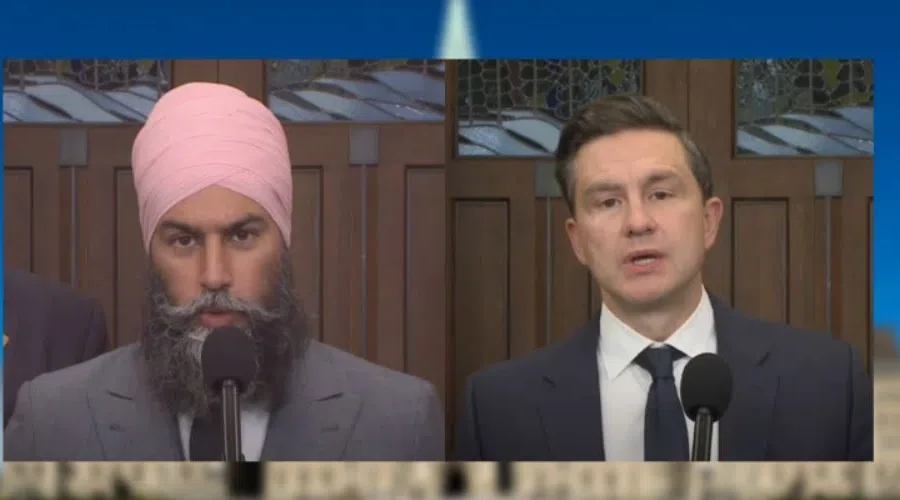 Tensions flare in Parliament as NDP announce support of Liberals