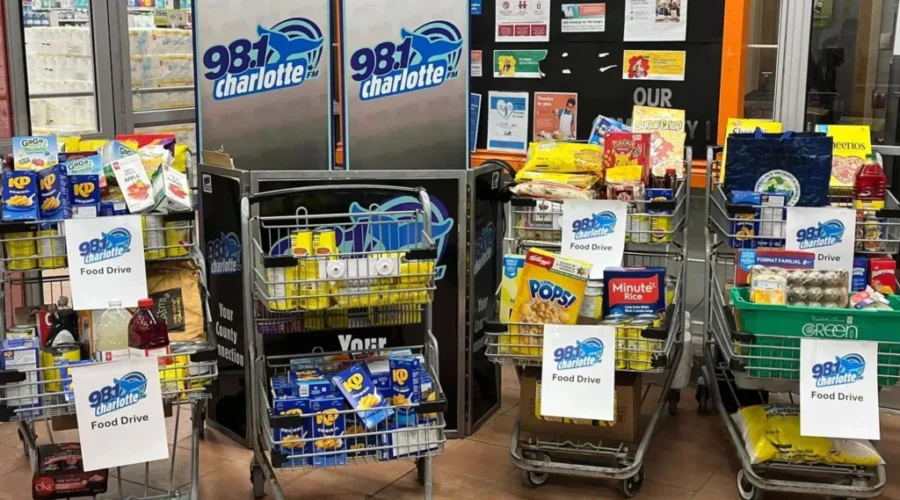 Successful Marathon Food Drive for Charlotte County