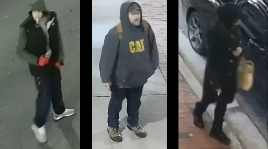 Saint John police seek 3 suspects in arson investigation