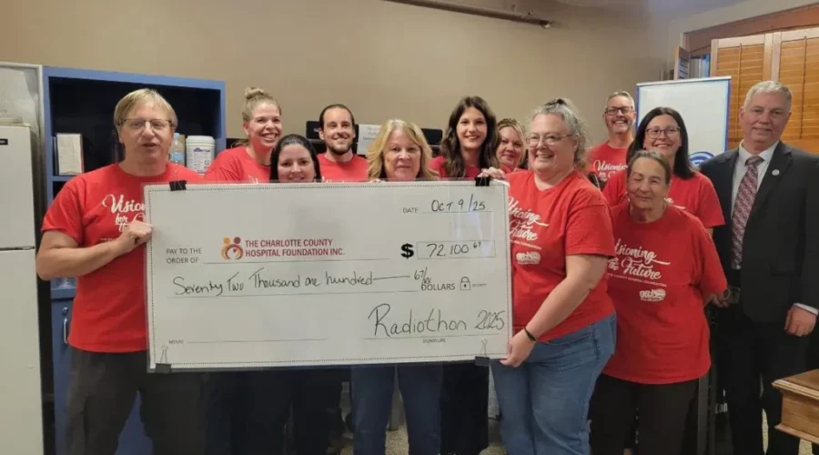 Over $72,000 raised for Charlotte County Hospital