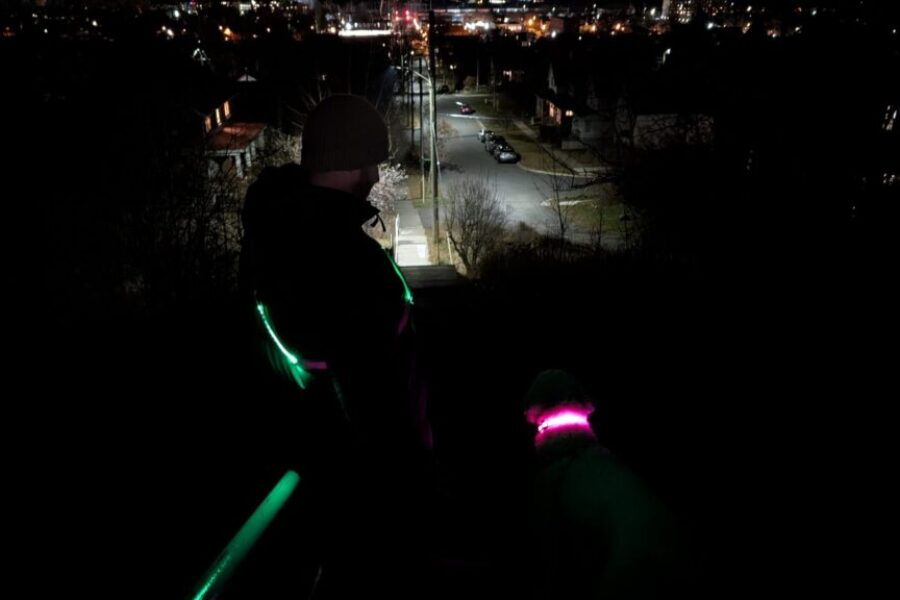 Glow big or go home: Mack’s night walk survival tips & favourite gear