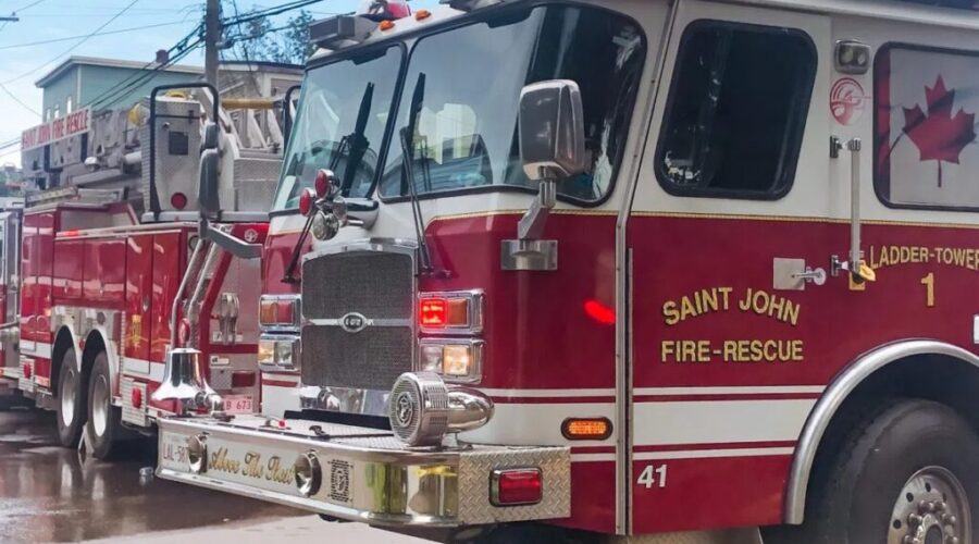 Fire extensively damages mobile home in Saint John