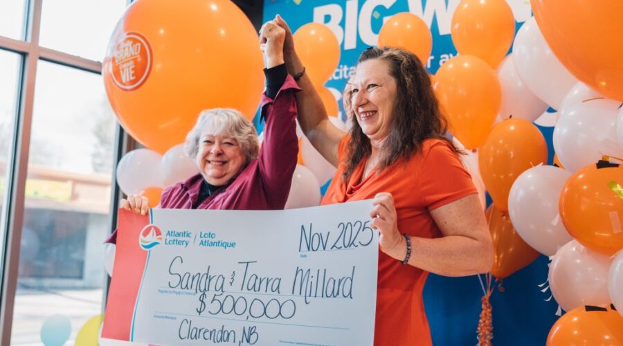N.B. family shares big lottery win