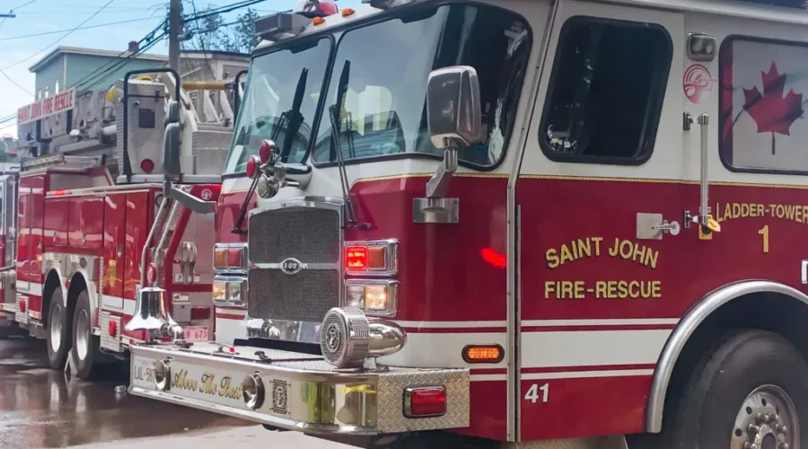 Saint John vacant building damaged in two‑alarm fire