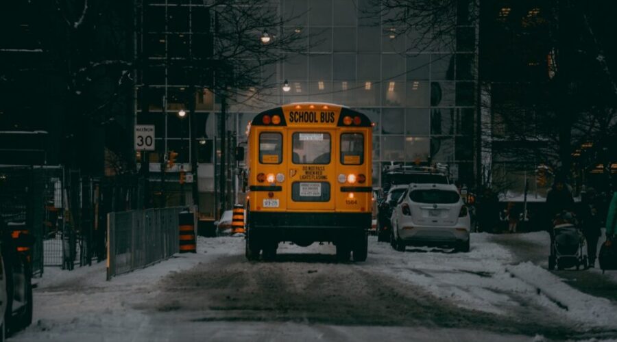 Late School Bus