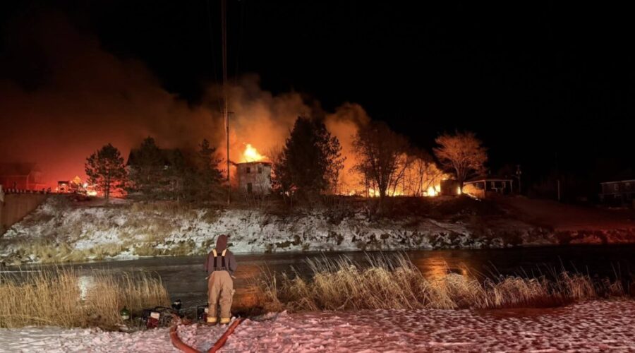 UPD: Fire in Norton displaces residents, damages buildings