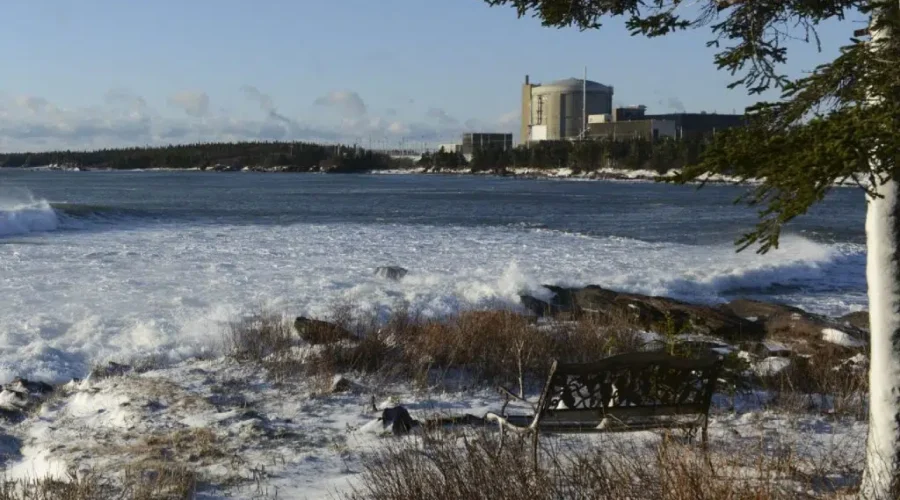 Nuclear plant breaks down again just as a big chill envelopes New Brunswick