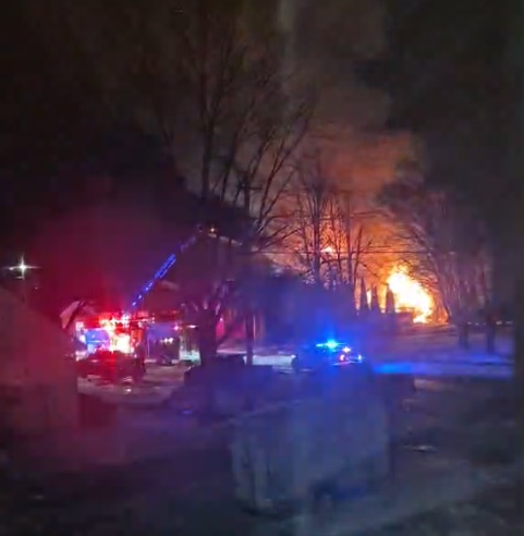 Milltown fire (January 2026) (Image: Cheyann Matthews) 