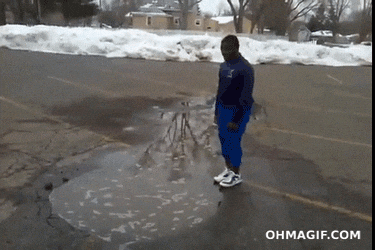 Keep an eye out for the Potholes!