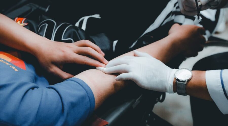 Winter weather, illness behind drop in blood donations