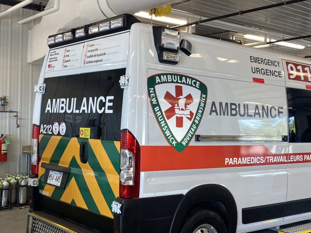 N.B. ambulances to be equipped with ‘clot-buster’ medication for cardiac emergencies