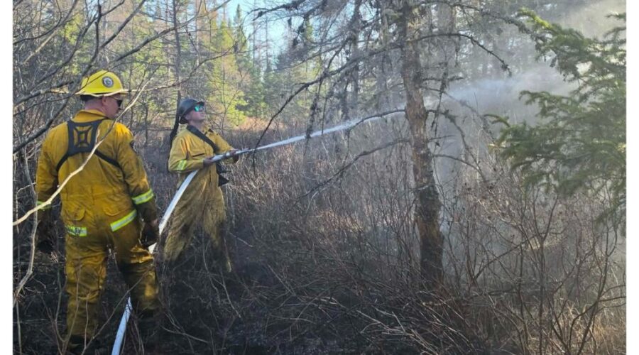 Two fires in Fundy Shores last weekend