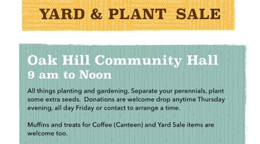Yard & Plant Sale