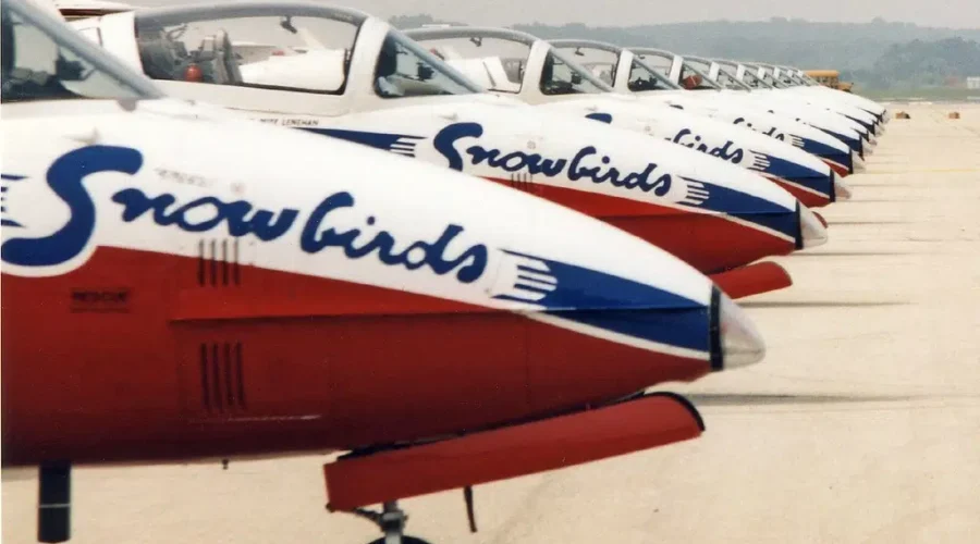 Look up!  Canadian Snowbirds set to perform in Moncton