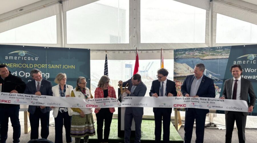New $100M cold storage facility opens at Port Saint John