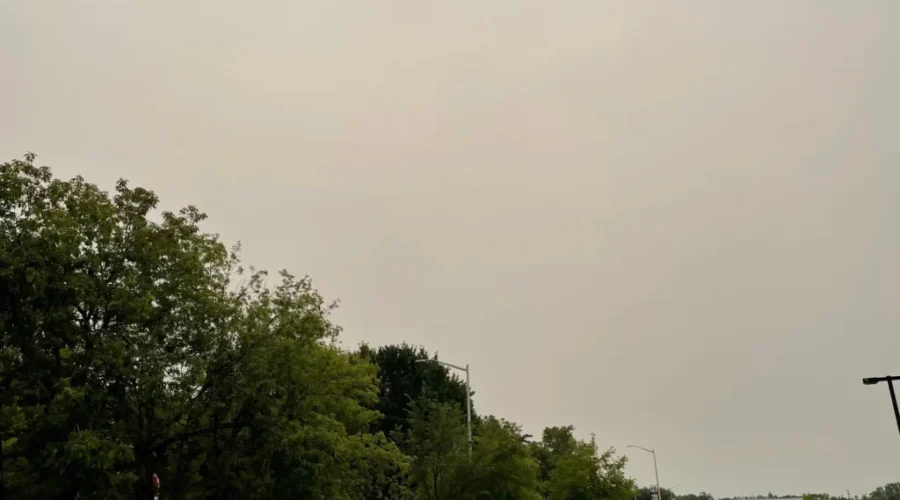 Quebec wildfire smoke prompts N.B. to issue air quality warning